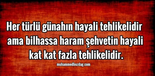 Bana haram olan bir şehveti düşünmekten nasıl kurtulabilirim?