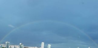 Ankara’da gökkuşağı…