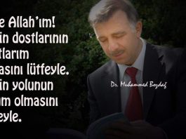 Dr. Bozdağ’dan güzel sözler… Muhammed Bozdağ