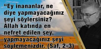 Sözünü tutmamak nasıl bir felaket! Sözünde durmanın önemi